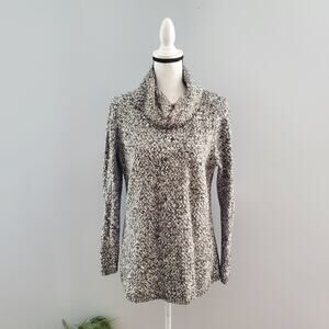 Dana Buchman Signature Gray Turtleneck Sweater Size L